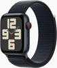 Apple Watch SE (GPS + Cellular) 44mm Aluminiumgehäuse mitternacht, Sport Loop