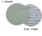 1 x 3M Hookit&reg; Trizact&reg; d150 mm - P3000 - Feinschleifscheibe 02085 (ALT:...