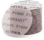 MIRKA ABRANET Schleifscheiben &Oslash; 125mm Grip Netz P1000 VPE: 50 St&uuml;ck (5423205092)