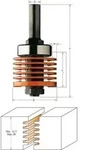 CMT HW Profil-Verleimfr&auml;ser mit Schaft-Anlaufring - T = 12,7 mm - 36 mm; D =...