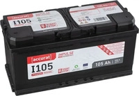 Accurat ABA-I105, Accurat Impulse I105 Autobatterie 105Ah AGM Start-Stop, inkl. 7.5