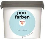 Alpina Wandfarbe 'pure farben' wellenblau matt 2,5 l