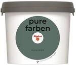 Alpina Wandfarbe 'pure farben' blaugr&uuml;n matt 2,5 l