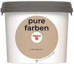 Alpina Wandfarbe 'pure farben' graubeige matt 2,5 l