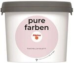 Alpina Wandfarbe 'pure farben' pastellviolett matt 2,5 l