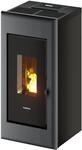 Freepoint Pelletofen 'One' Stahl titanium 2,5 - 7,7 kW