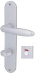 Alpertec Langschildgarnitur 'Ray' Aluminium F1
