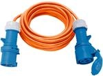 Brennenstuhl CEE-Verl&auml;ngerungskabel orange 10 m, Stecker und Kupplung