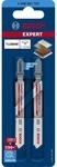 Bosch Stichs&auml;geblatt 'Expert Laminate Clean T128BHM' 92 mm, 2 St&uuml;ck