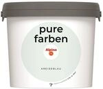 Alpina Wandfarbe 'pure farben' kreideblau matt 2,5 l