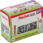 Fischer Montage-Set 'Duopower' D&uuml;bel und Panheadschrauben, &Oslash; 6 x 30 mm, 100-teilig