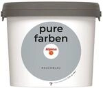 Alpina Wandfarbe 'pure farben' rauchblau matt 2,5 l