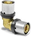 Pipetec Pressfitting-Winkel 90&deg; &Oslash; 20 x 2,0 mm 3/4" IG