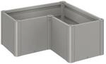 Biohort Pflanzbeet 'Belvedere MINI L100' quarzgrau-metallic 102 x 102 x 45 cm