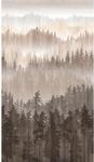 A.S. Cr&eacute;ation Vliestapete 'The Wall II' Wald aquarell braun 3-teilig 1,59 x 2,80 m