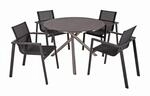 Garden Pleasure Gartenm&ouml;belset 'Sophia' f&uuml;r 4 Personen Edelstahl/Aluminium