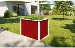 Weka Hochbeet '669' schwedenrot 100 x 71 x 69 cm