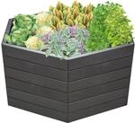 GARANTIA Hochbeet 'Ergo XL 75 Stone' anthrazit 145 x 75 x 145 cm