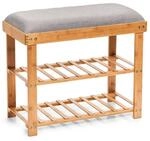 Zeller Sitzbank grau 60 x 50 x 29 cm