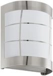 EGLO Wandleuchte 'Cerno 1' E27-LED-G45, edelstahl