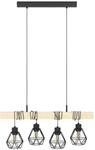 EGLO Pendelleuchte 'Townshend 5' E27 60 W 20 x 110 cm