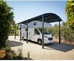 Palram-Canopia Caravan-Carport 'Alpine' anthrazit 359 x 863 cm Polycarbonat grau