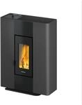 Freepoint Pelletofen 'Roxy Stand' Stahl anthrazit 2 - 7 kW