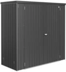 Biohort Ger&auml;teschrank '190' dunkelgrau-metallic 191 x 83 x 182,5 cm