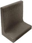 Diephaus L-Stein Beton anthrazit 40 x 40 x 80 x 7 cm