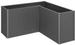 Biohort Pflanzbeet 'Belvedere MAXI L150' dunkelgrau-metallic 152 x 152 x 77 cm