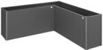 Biohort Pflanzbeet 'Belvedere MAXI L200' dunkelgrau-metallic 201 x 201 x 77 cm