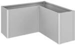 Biohort Pflanzbeet 'Belvedere MAXI L150' silber-metallic 152 x 152 x 77 cm