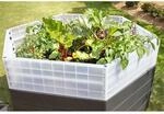 GARANTIA Hochbeet 'Ergo Turbo XL 75 Stone' anthrazit 145 x 75 x 145 cm