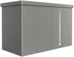 Biohort Ger&auml;tehaus 'Neo 1D' quarzgrau-metallic 348 x 180 cm mit Doppelt&uuml;r