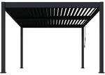 Pergola anthrazit 360 x 400 cm