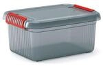 KIS Aufbewahrungsbox 'K Latch S' grau 18 x 29 x 39 cm 14 l