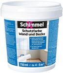 Schutzfarbe 'SchimmelX' wei&szlig; f&uuml;r Wand und Decke 0,75 l