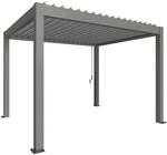 Biohort Pergola Gr. 3,5 x 3 quarzgrau 367,5 x 312 cm