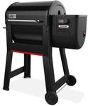 Weber Holzpelletgrill 'Smoque' schwarz 95 x 69 x 52 cm