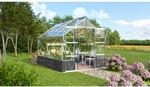 Vitavia Gew&auml;chshaus 'Cassandra 8300' 257 x 323,1 x 248,9 cm Sockel Basalt