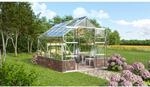 Vitavia Gew&auml;chshaus 'Cassandra 8300' 257 x 323,1 x 248,9 cm Sockel Herbstlaub