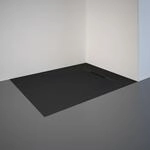 Schulte Duschwanne 'DWM-Tec' anthrazit 80 x 100 cm