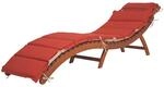 Garden Pleasure Sonnenliege 'Nassau' braun 55 x 56 x 186 cm