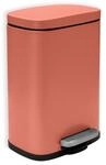 Spirella Treteimer 'Akira' Stahl terracotta matt 5 l, Soft-Close