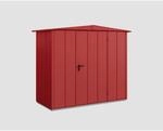 EcoStar Ger&auml;tehaus 'Elegant-S Typ 1' purpurrot 238 x 107,8 cm, mit Einzelt&uuml;r