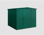 EcoStar Ger&auml;tehaus 'Elegant-S Typ 2' moosgr&uuml;n 238 x 238 cm, mit Einzelt&uuml;r