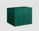 EcoStar Ger&auml;tehaus 'Elegant-S Typ 2' moosgr&uuml;n 238 x 238 cm, mit Doppelt&uuml;r