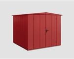 EcoStar Ger&auml;tehaus 'Elegant-S Typ 2' purpurrot 238 x 238 cm, mit Doppelt&uuml;r