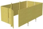 SKAN HOLZ Carport-Abstellraum 'C6' 573 x 317 cm