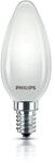 Philips LED-Leuchtmittel 'Classic' B35 E14 40 W 485 lm matt